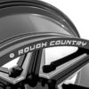 Rough Country 91 Series Milled One-Piece | Gloss Black | 22x12 | 8x170 | -44mm - Image 4